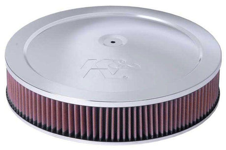 K&N Chrome Custom Air Cleaner Assembly 14 x 3" (KN60-1264) KN60-1264