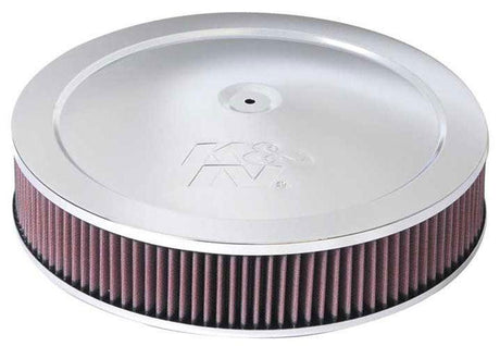 K&N Chrome Custom Air Cleaner Assembly 14 x 3" (KN60-1280) KN60-1280