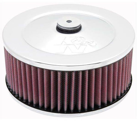 K&N Chrome Custom Air Cleaner Assembly 7 x 3" (KN60-1330) KN60-1330