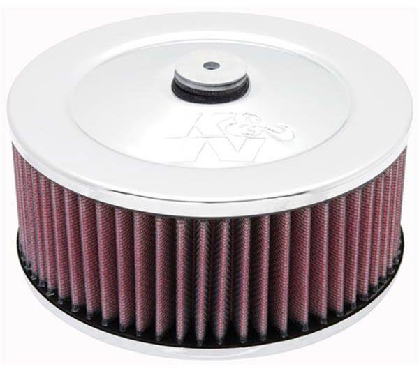 K&N Chrome Custom Air Cleaner Assembly 7 x 3" (KN60-1330) KN60-1330