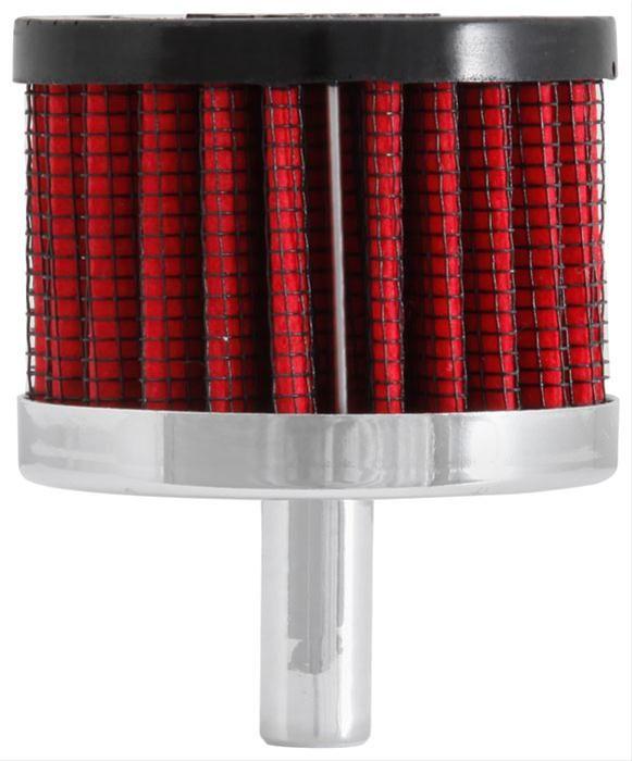 K&N Push-In Vent Filter 2 OD x 1-1/2 H (KN62-1000)