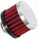 K&N Clamp-On Vent Filter 2 OD x 1-1/2 H (KN62-1330) KN62-1330