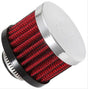 K&N Clamp-On Vent Filter 2 OD x 1-1/2 H (KN62-1340) KN62-1340