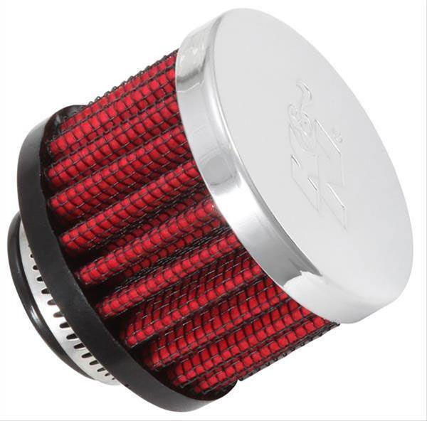 K&N Clamp-On Vent Filter 2 OD x 1-1/2 H (KN62-1360) KN62-1360