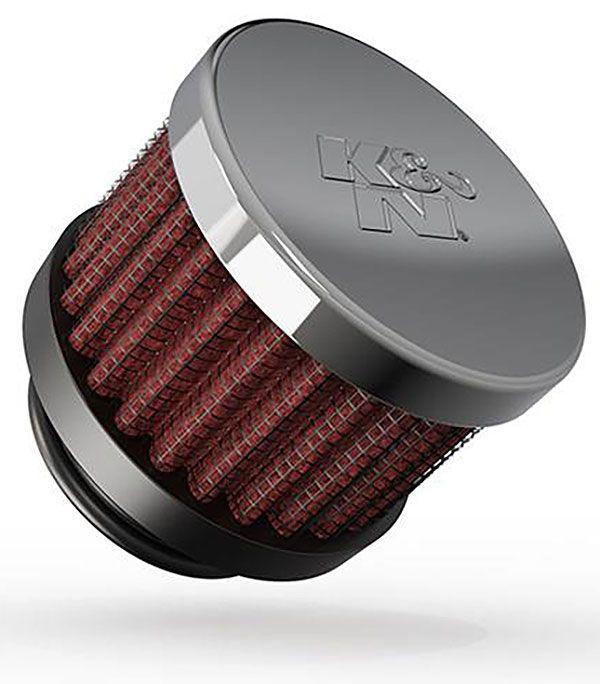 K&N Clamp-On Vent Filter 2 OD x 1-1/2 H (KN62-1370) KN62-1370