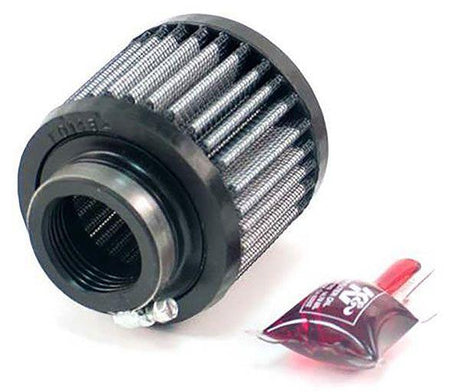 K&N Clamp-On Vent Filter 3 OD x 2-1/2 H (KN62-1430) KN62-1430