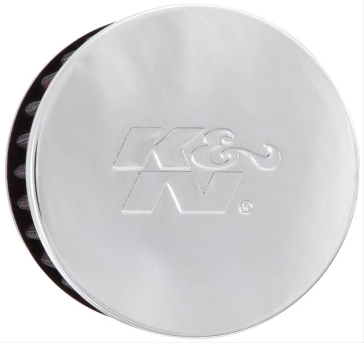 K&N Clamp-On Vent Filter 3 OD x 2-1/2 H (KN62-1460)