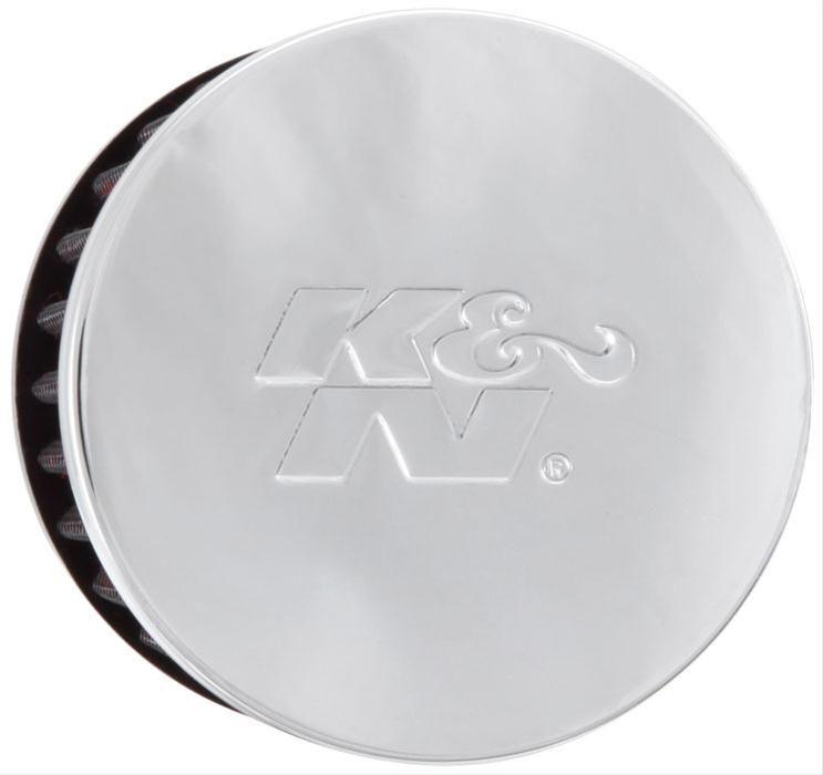 K&N Clamp-On Vent Filter 3 OD x 2-1/2 H (KN62-1480)