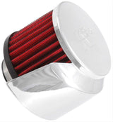 K&N Clamp-On Vent Filter 3 OD x 2-1/2 H (KN62-1513) KN62-1513
