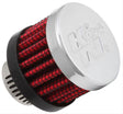 K&N Clamp-On Vent Filter 1-3/8 OD x 1-1/8 H (KN62-2480) KN62-2480