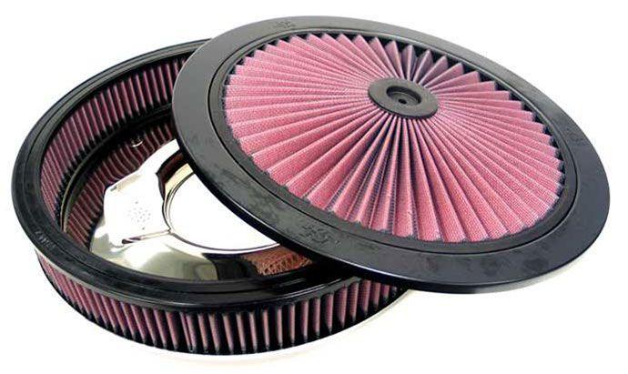 K&N 14 x 2-1/2" X-Stream Air Filter Assembly with Flat Base (KN66-3000)