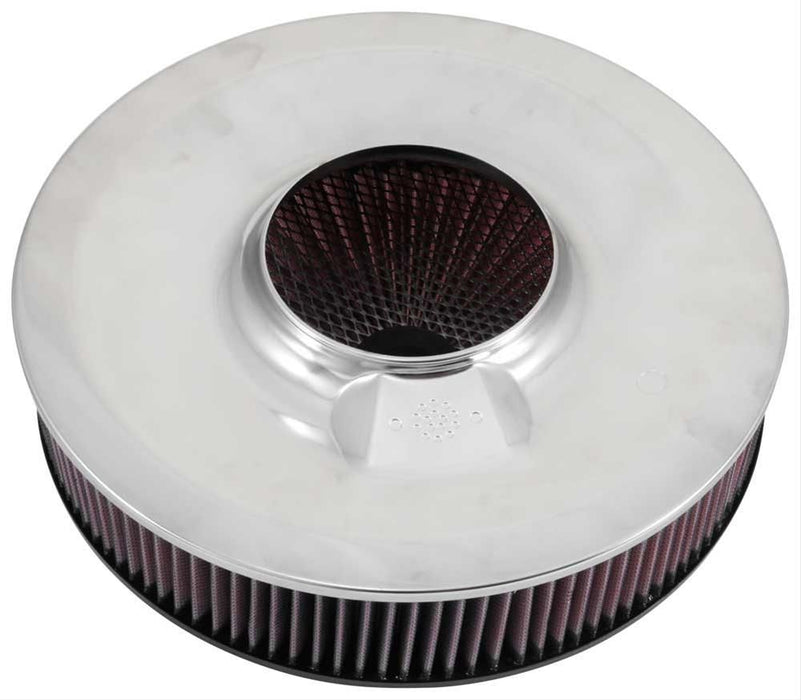 K&N Custom Air Filter Assembly 14 OD x 3" H (KN66-3010)