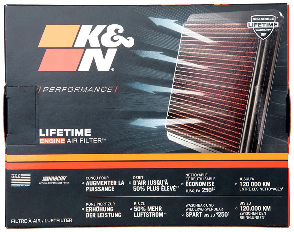 K&N Replacement Motorcycle Air Filter (KNHA-1010)