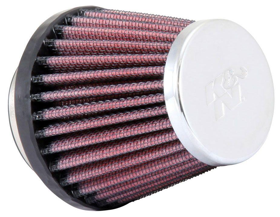 K&N Universal Clamp On Filter Fits 1.688 in (43 mm) (KNRC-1070) KNRC-1070