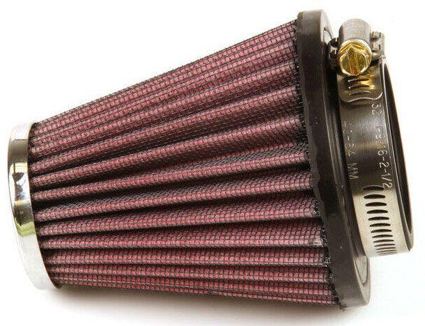 K&N Universal Clamp On Filter Fits 2.063 in (52 mm) (KNRC-1200) KNRC-1200