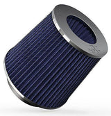 K&N Universal Clamp On Filter Blue Fits 4 in (102 mm) (KNRG-1001BL) KNRG-1001BL