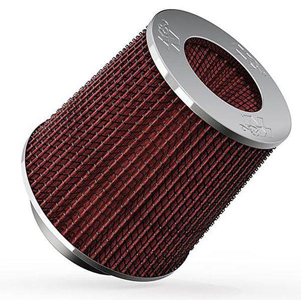 K&N Universal Clamp On Filter Red Fits 4 in (102 mm) (KNRG-1001RD) KNRG-1001RD