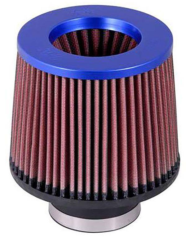 K&N Blue Universal Clamp On Filter Fits 3 in (76 mm) (KNRR-3002) KNRR-3002