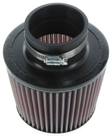 K&N Polished Universal Clamp On Filter Fits 3 in (76 mm) (KNRR-3003) KNRR-3003