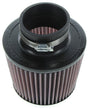 K&N Polished Universal Clamp On Filter Fits 3 in (76 mm) (KNRR-3003) KNRR-3003