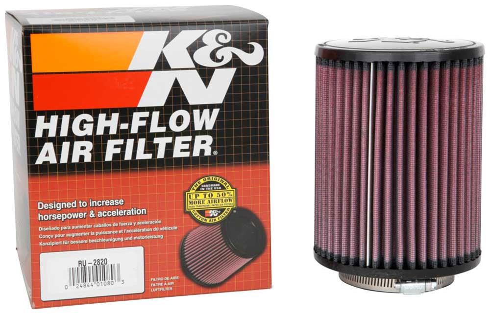 K&N Universal Clamp On Filter Fits 3 in (76 mm) (KNRU-2820)