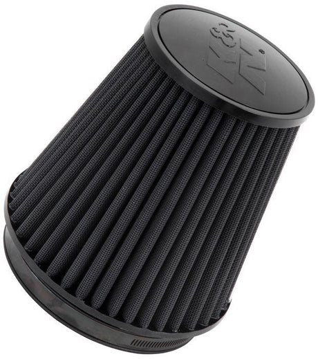 K&N Black Universal Round Tapered Clamp On Filter Fits 6" (152mm) (KNRU-3101HBK) KNRU-3101HBK