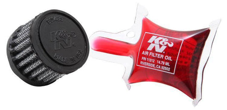 K&N Universal Clamp On Filter Fits 0.625 in (16 mm) (KNRU-3230) KNRU-3230