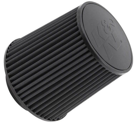 K&N Black Universal Round Tapered Clamp On Filter Fits 4" (102mm) (KNRU-5171HBK) KNRU-5171HBK