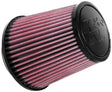 K&N Universal Clamp On Filter Fits 2.75 in (70 mm) (KNRU-9350) KNRU-9350