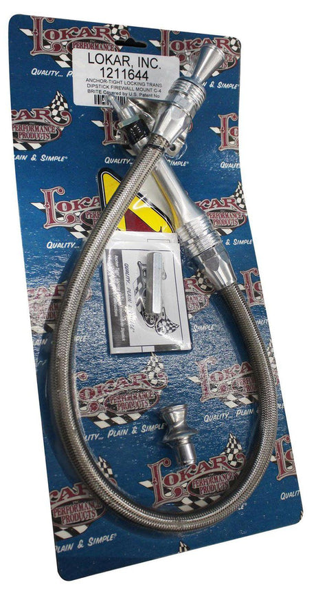 Lokar Anchor-Tight Locking Transmission Dipstick - Polished (LK-1211644) LK-1211644