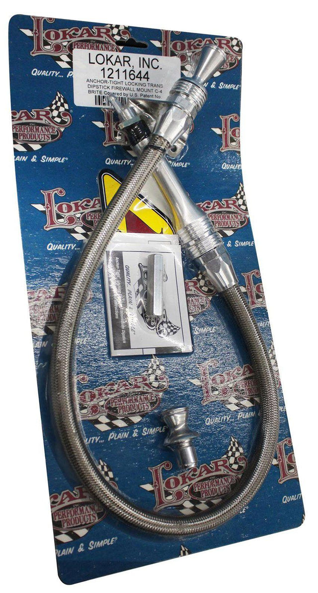 Lokar Anchor-Tight Locking Transmission Dipstick - Polished (LK-1211644) LK-1211644