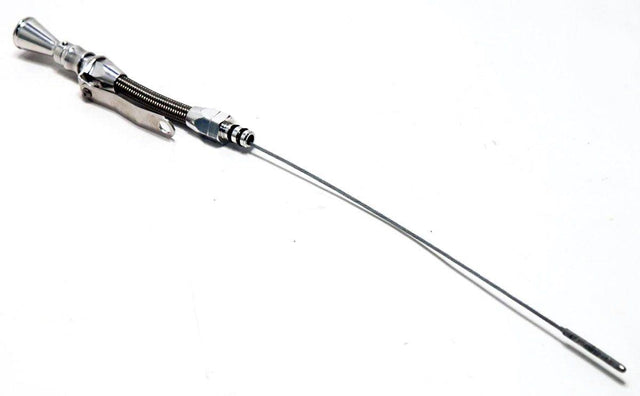 Lokar Anchor-Tight Lock Flex Engine Dipstick 1/4" Npt Fitting - Polished (LK-1220014) LK-1220014