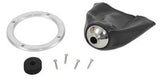 Lokar Classic Shifter Boot with Billet Boot Ring (LK-70-BCLB) LK-70-BCLB