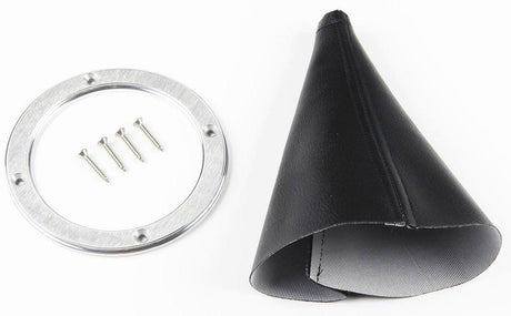 Lokar Billet Round Shifter Boot Ring with Boot (LK-70-BHRB) LK-70-BHRB
