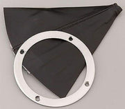 Lokar Hot Rod Shifter Boot with Round Ring Stainess Steel (LK-70-HRB) LK-70-HRB