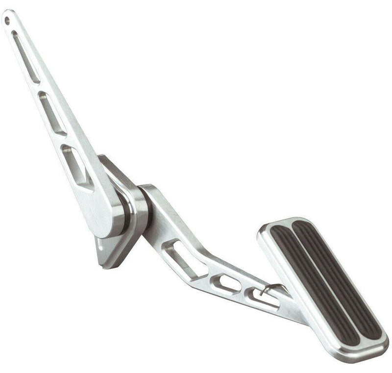 Lokar Accelerator Pedal with Rubber - Brushed Billet Aluminium (LK-BAG-6004) LK-BAG-6004