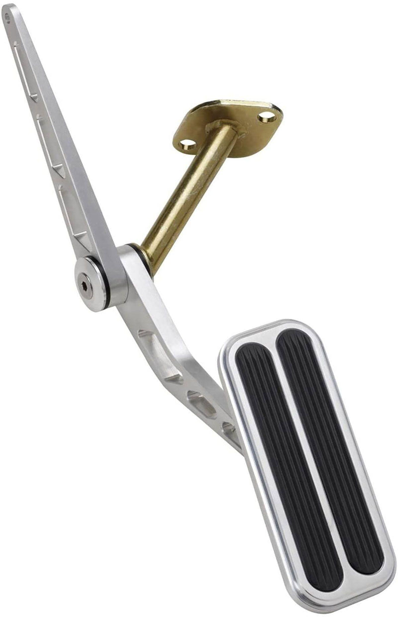 Lokar Accelerator Pedal Assembly with Rubber - Brushed Billet Aluminium (LK-BAG-6096) LK-BAG-6096
