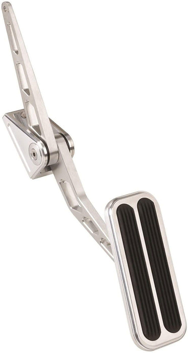 Lokar Competitor Accelerator Pedal Assembly with Rubber - Brushed Billet Aluminium (LK-BAG-6149)