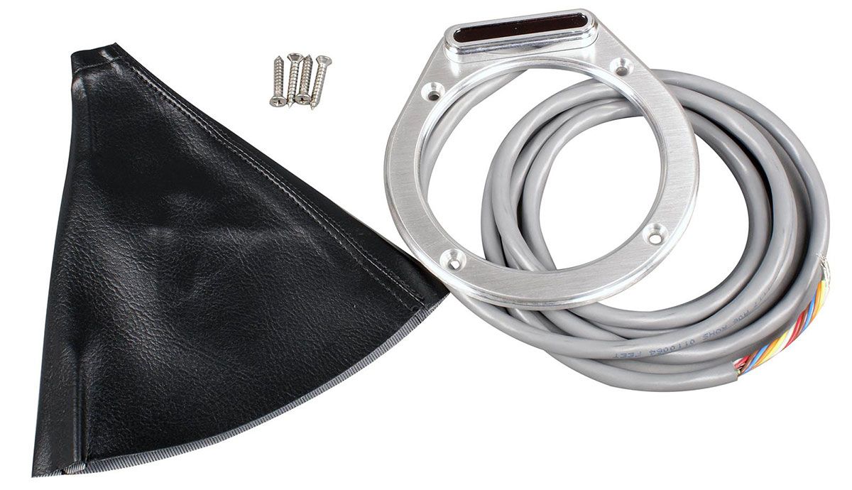 Lokar Vertical LED Shift Indicator Boot Kit - Brushed Billet Aluminium (LK-CINB-1750)