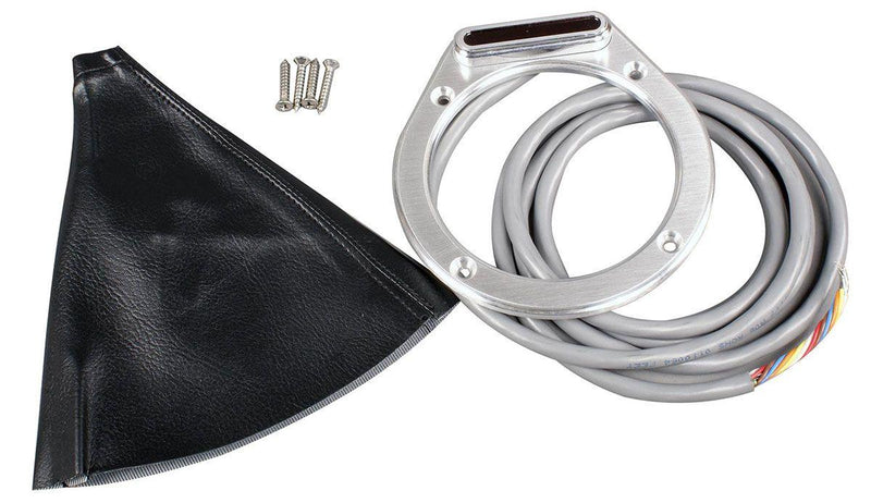 Lokar Horizontal LED Shift Indicator Boot Kit - Brushed Billet Aluminium (LK-CINB-1751) LK-CINB-1751