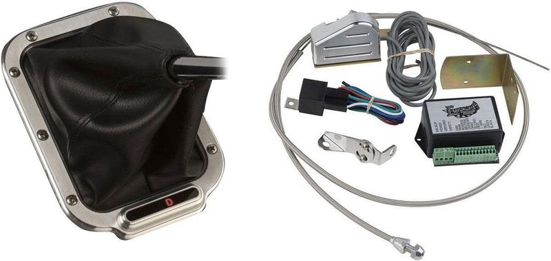 Lokar Horizontal LED Shift Indicator Boot Kit - Brushed Billet Aluminium (LK-CINB-1789) LK-CINB-1789