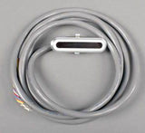 Lokar Horizontal LED Dash Indicator Bezel - Brushed Billet Aluminium (LK-CIND-1700)