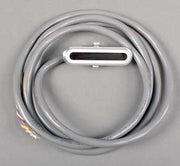 Lokar Horizontal LED Dash Indicator Bezel - Brushed Billet Aluminium (LK-CIND-1700)