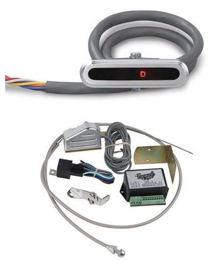 Lokar Horizontal LED Dash Indicator - Brushed Billet Aluminium (LK-CIND-1715)