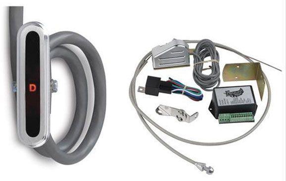 Lokar Vertical LED Dash Indicator - Brushed Billet Aluminium (LK-CIND-1722) LK-CIND-1722