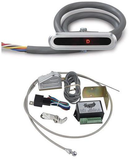 Lokar Horizontal LED Dash Indicator - Brushed Billet Aluminium (LK-CIND-1723)