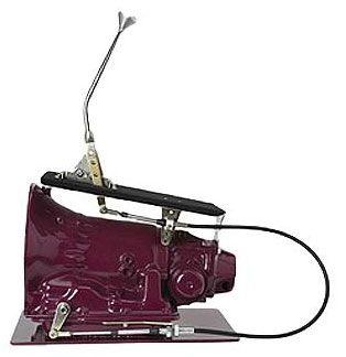 Lokar 16" Cable Operated Automatic Gear Stick with Mushroom Gear Knob (LK-COS6350BM) LK-COS6350BM