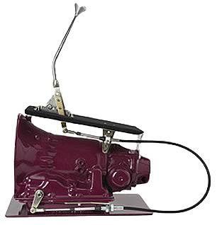 Lokar 16" Cable Operated Automatic Gear Stick with Mushroom Gear Knob (LK-COS6400BM) LK-COS6400BM