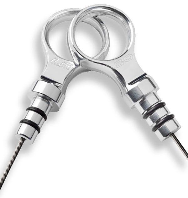 Lokar Billet Direct Mount Engine Dipstick - Polished (LK-ED-5000LS1) LK-ED-5000LS1
