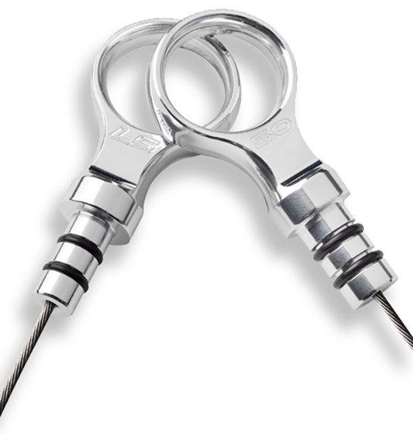 Lokar Billet Direct Mount Engine Dipstick - Polished (LK-ED-5000LS1)